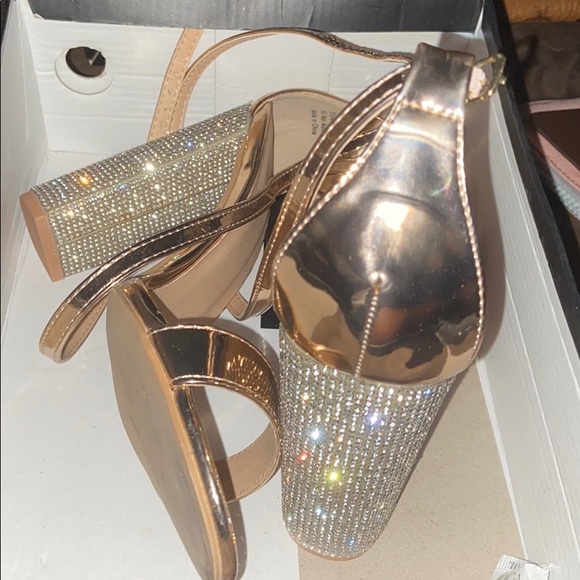 Rose Gold Heels - Picture 2 of 2